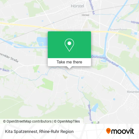 Карта Kita Spatzennest