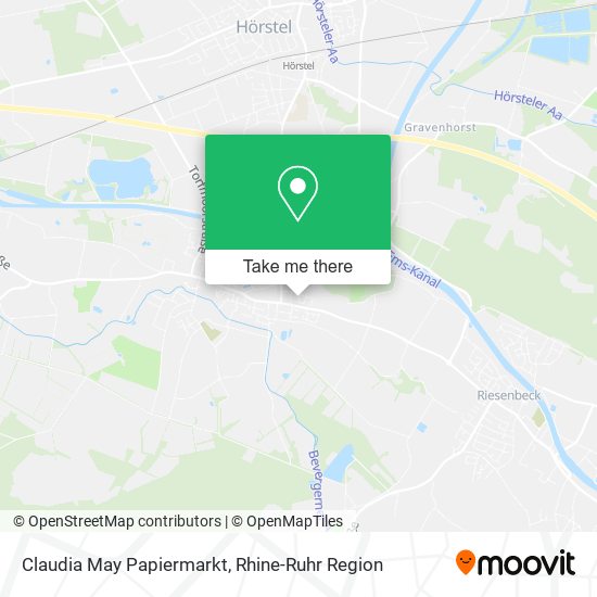 Claudia May Papiermarkt map