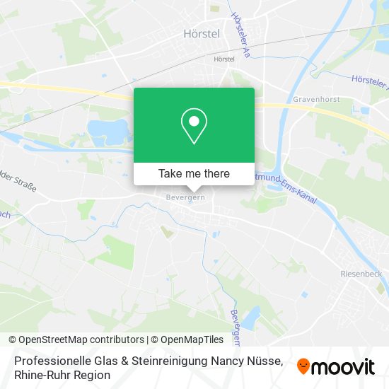 Professionelle Glas & Steinreinigung Nancy Nüsse map