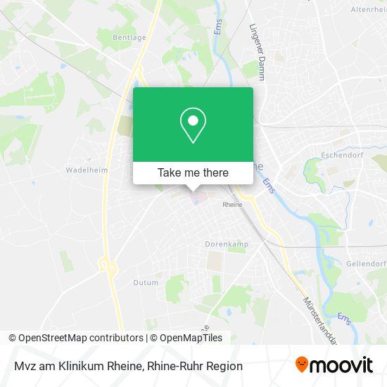 Mvz am Klinikum Rheine map