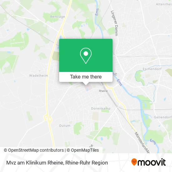Карта Mvz am Klinikum Rheine
