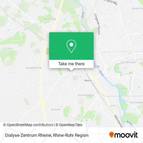 Карта Dialyse-Zentrum Rheine