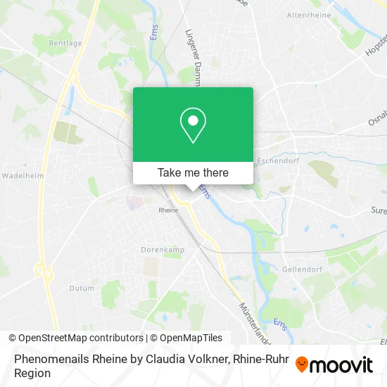 Карта Phenomenails Rheine by Claudia Volkner