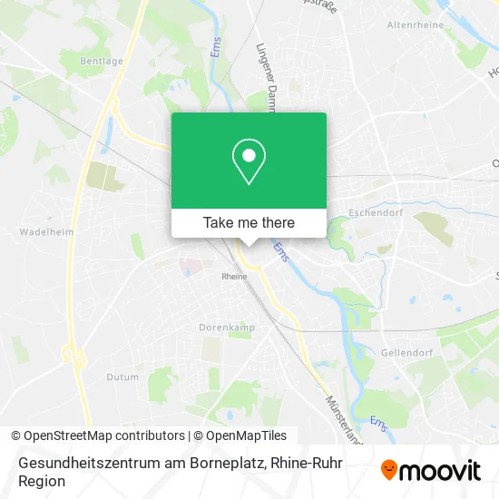 Карта Gesundheitszentrum am Borneplatz