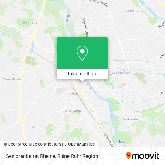Карта Seniorenbeirat Rheine