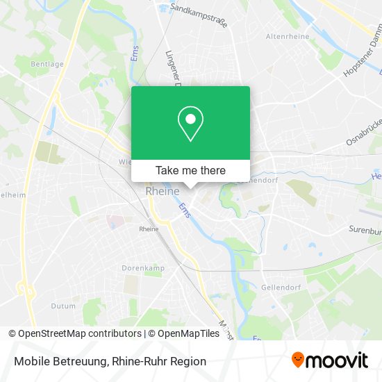 Mobile Betreuung map