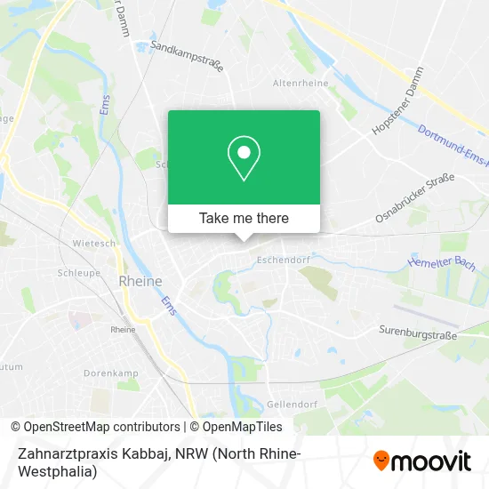 Zahnarztpraxis Kabbaj map