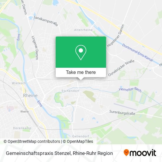 Gemeinschaftspraxis Stenzel map
