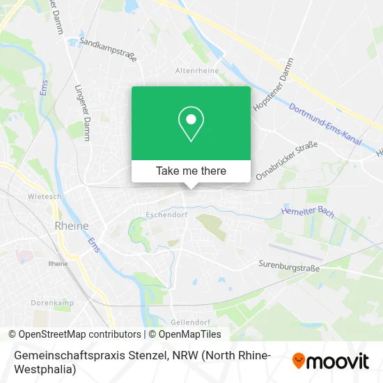 Gemeinschaftspraxis Stenzel map