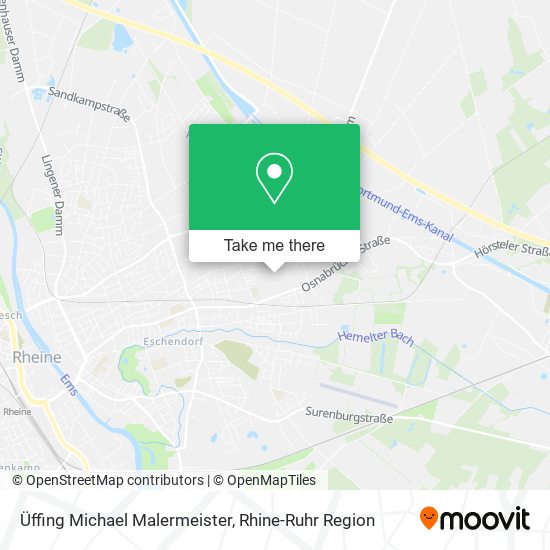 Üffing Michael Malermeister map