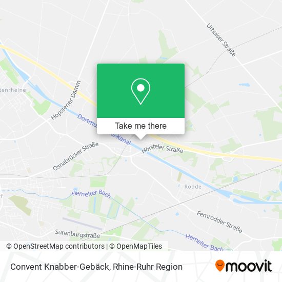 Convent Knabber-Gebäck map