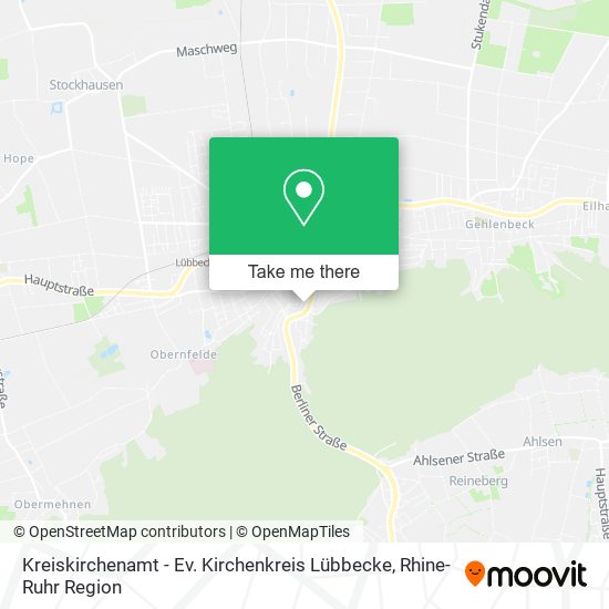 Kreiskirchenamt - Ev. Kirchenkreis Lübbecke map