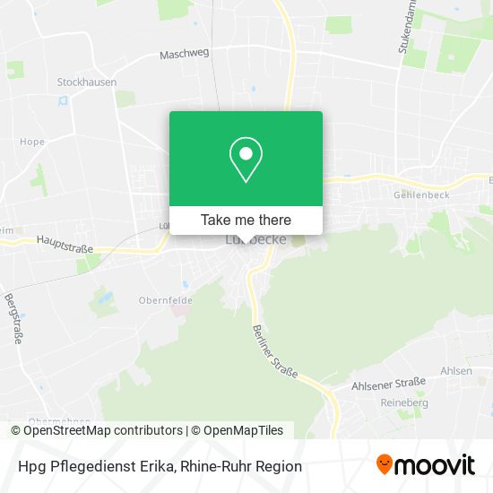 Hpg Pflegedienst Erika map
