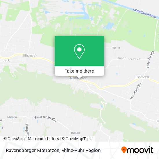 Ravensberger Matratzen map