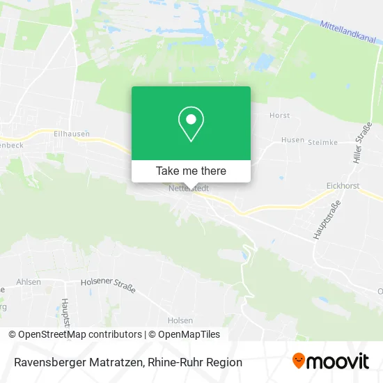 Карта Ravensberger Matratzen