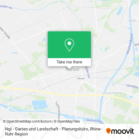 Карта Ngl - Garten und Landschaft - Planungsbüro