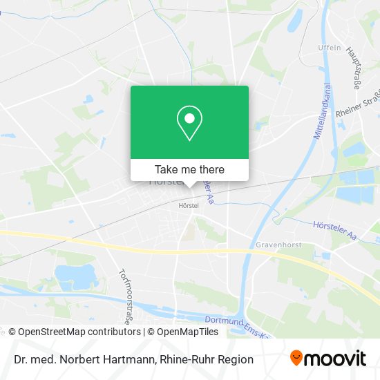 Dr. med. Norbert Hartmann map