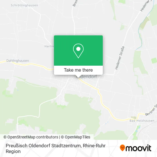 Карта Preußisch Oldendorf Stadtzentrum