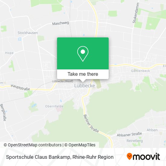 Sportschule Claus Bankamp map
