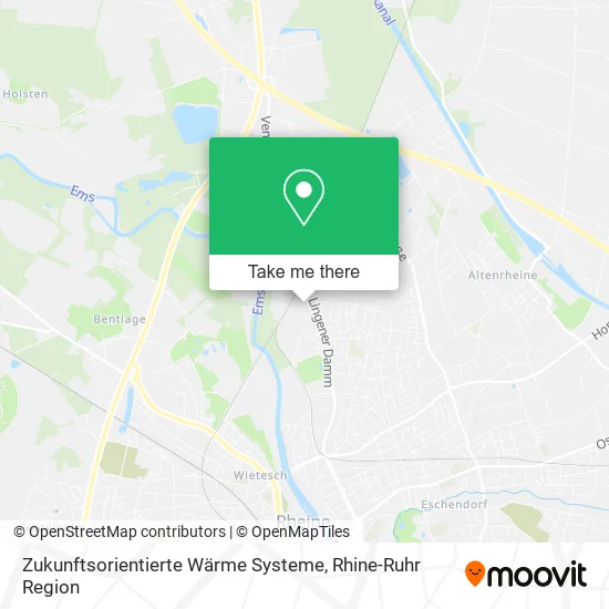 Карта Zukunftsorientierte Wärme Systeme