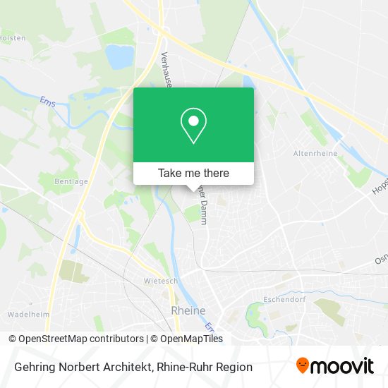 Gehring Norbert Architekt map