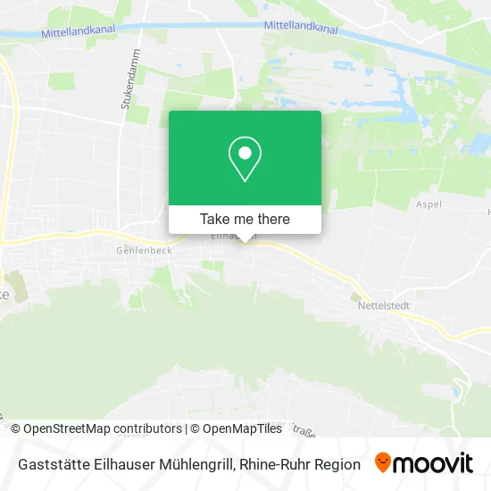 Карта Gaststätte Eilhauser Mühlengrill