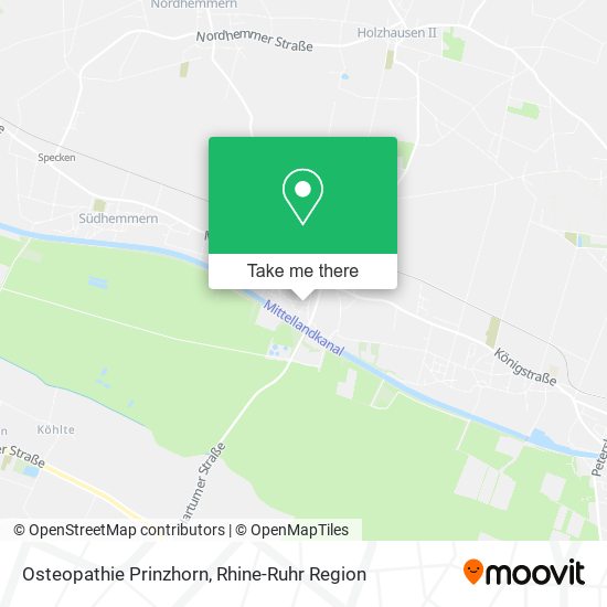 Osteopathie Prinzhorn map