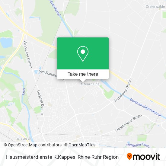 Hausmeisterdienste K.Kappes map