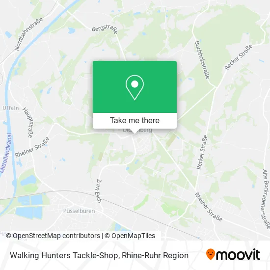 Карта Walking Hunters Tackle-Shop