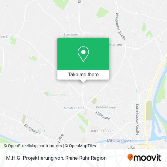 M.H.G. Projektierung von map