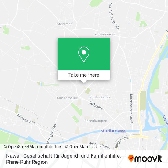 Nawa - Gesellschaft für Jugend- und Familienhilfe map