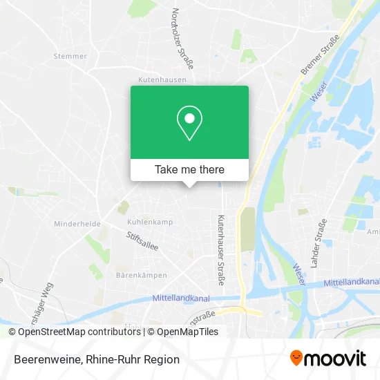 Карта Beerenweine