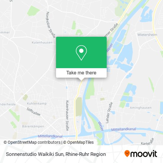 Sonnenstudio Waikiki Sun map