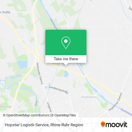 Hopster Logistk-Service map