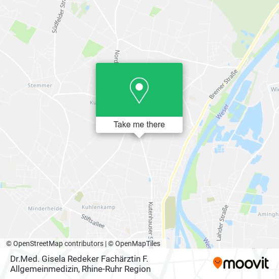 Dr.Med. Gisela Redeker Fachärztin F. Allgemeinmedizin map