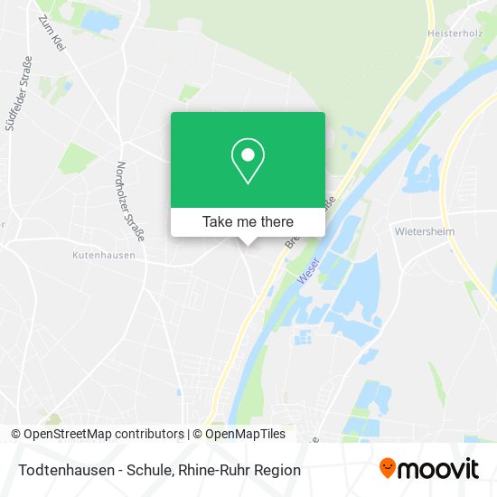 Todtenhausen - Schule map