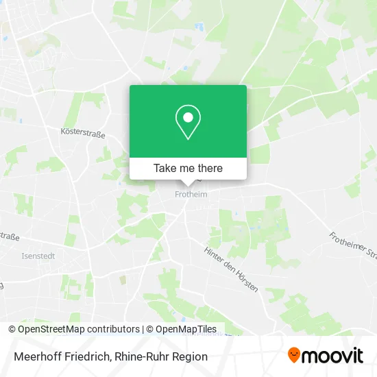 Карта Meerhoff Friedrich