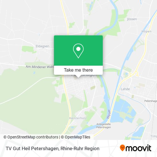 TV Gut Heil Petershagen map