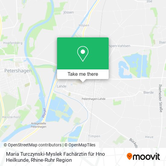 Maria Turczynski-Myslek Fachärztin für Hno Heilkunde map