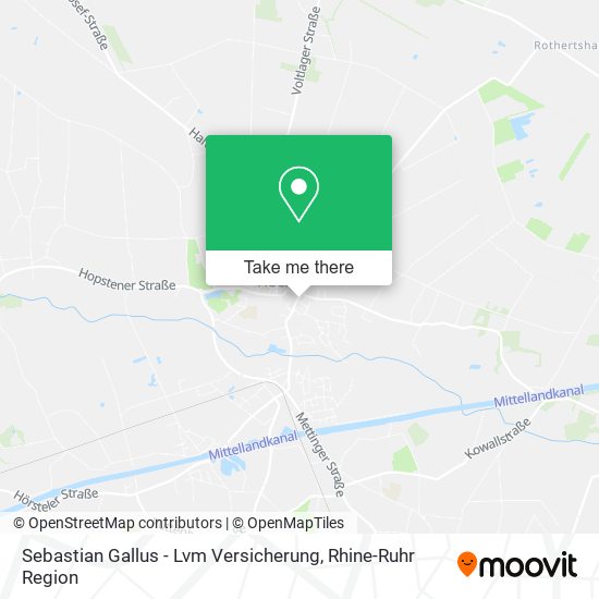 Sebastian Gallus - Lvm Versicherung map