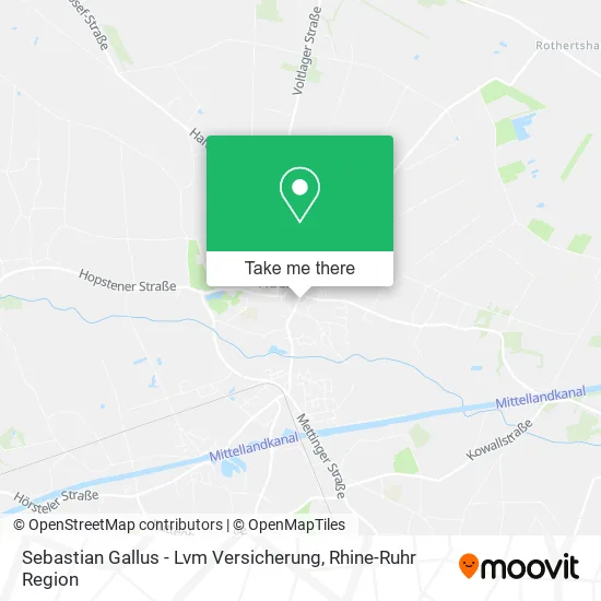 Карта Sebastian Gallus - Lvm Versicherung
