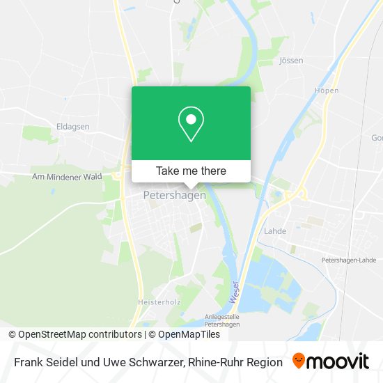 Frank Seidel und Uwe Schwarzer map