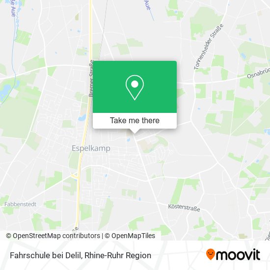 Fahrschule bei Delil map