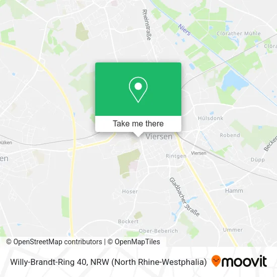 Willy-Brandt-Ring 40 map
