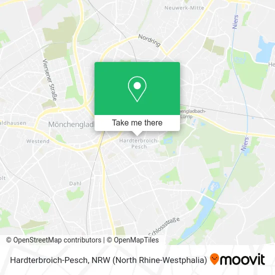 Карта Hardterbroich-Pesch