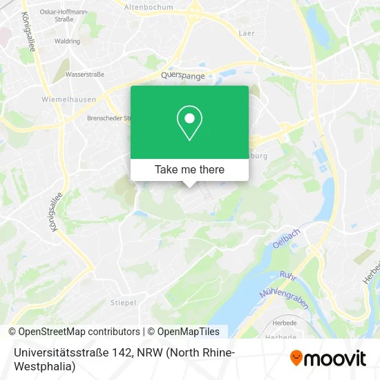 Карта Universitätsstraße 142