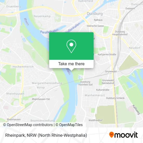 Карта Rheinpark