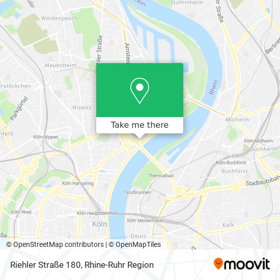 Riehler Straße 180 map