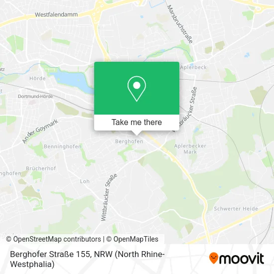 Карта Berghofer Straße 155