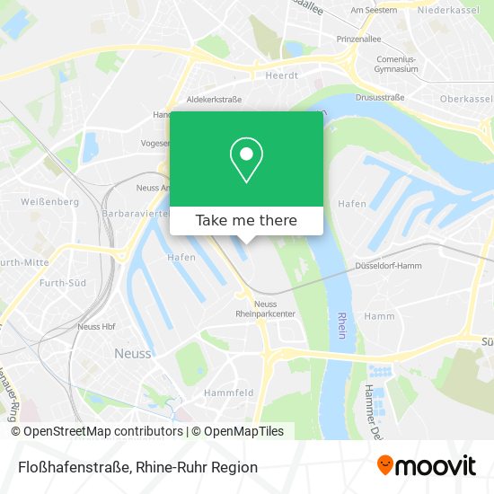 Floßhafenstraße map